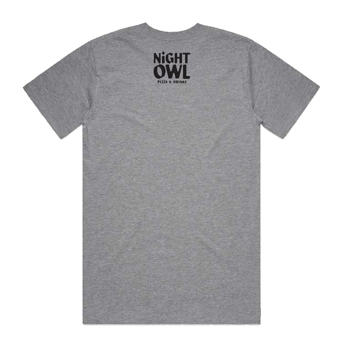 Night Owl x Sidewalk Surfer • OWL Sunglasses Shirt Grey