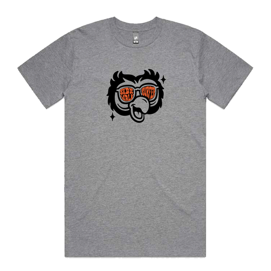 Night Owl x Sidewalk Surfer • OWL Sunglasses Shirt Grey